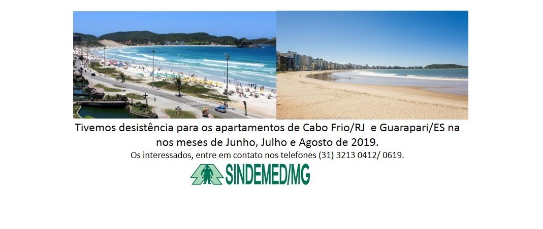 DESIST&Ecirc;NCIA NOS APARTAMENTOS -  PRAIA DO FORTE (CABO FRIO/ RJ) - PRAIA DO MORRO (GUARAPARI - ES)