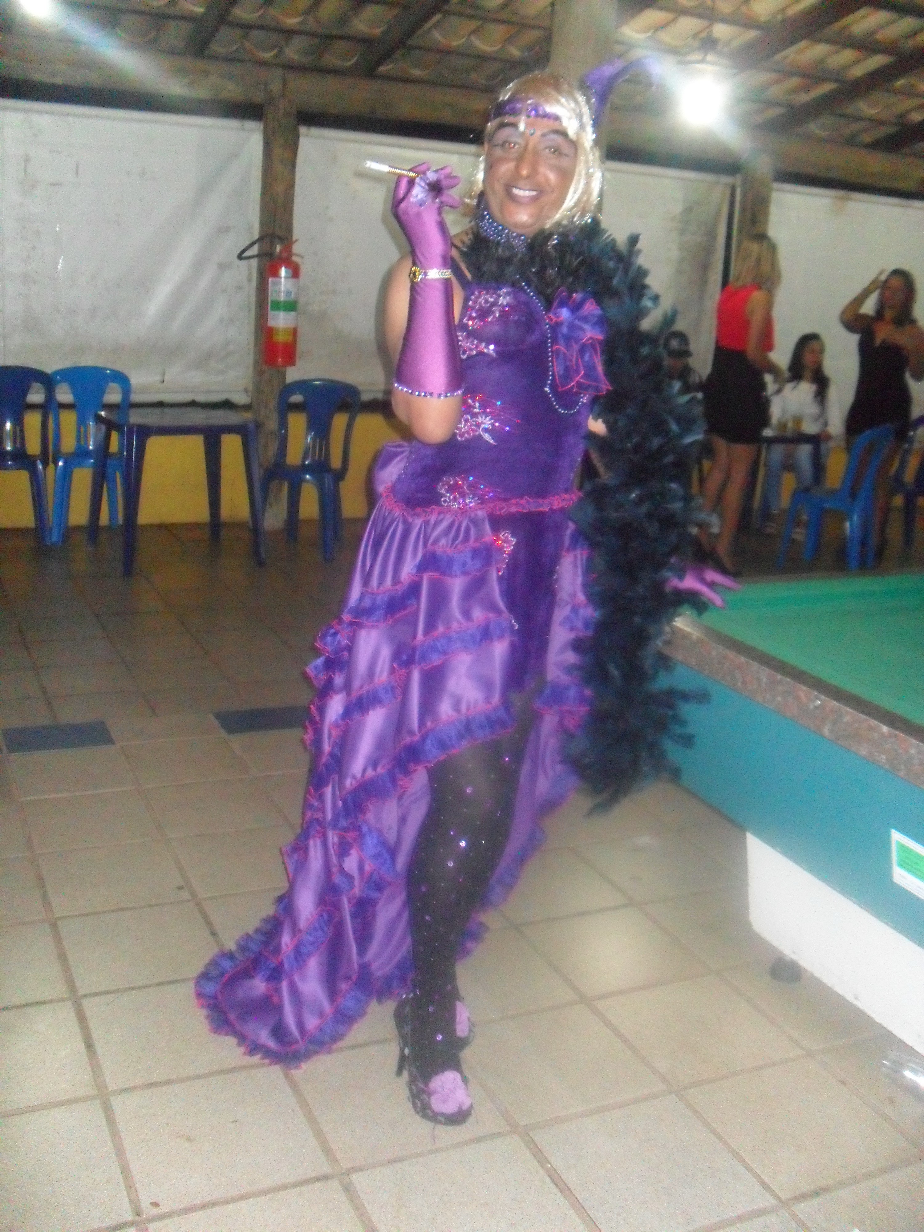 1º lugar traje cabaré